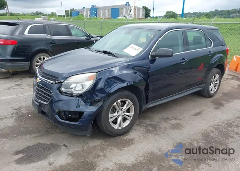 2016 Chevrolet Equinox Ls from USA, damaged, VIN 2GNALBEK7G1183887